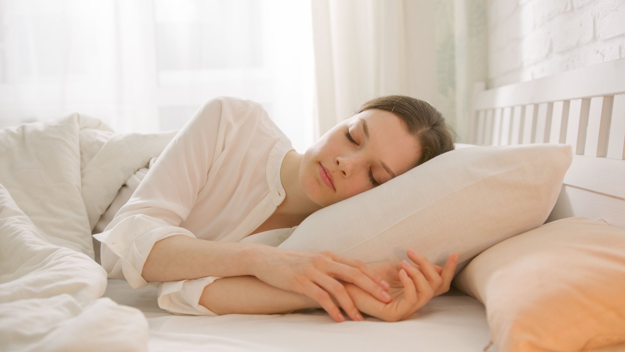 Restful sleep supported by Optimize Appliance Therapy™ at Aviara