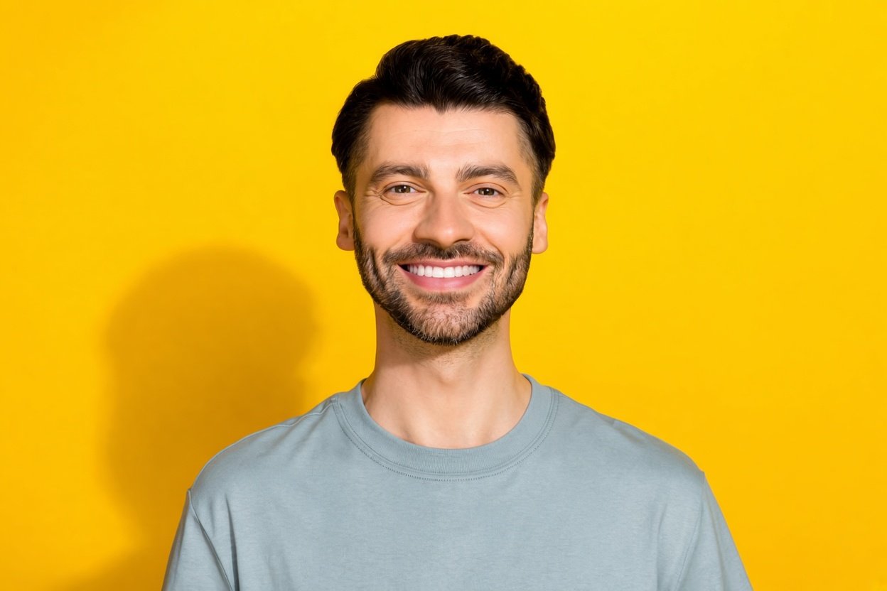A bright, healthy smile